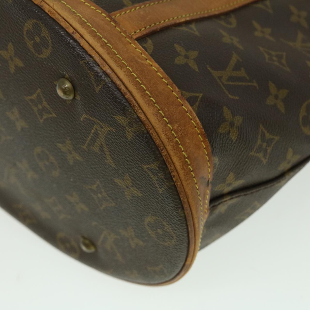 LOUIS VUITTON Monogram Bucket GM Shoulder Bag Vintage M42236 LV Auth tp319