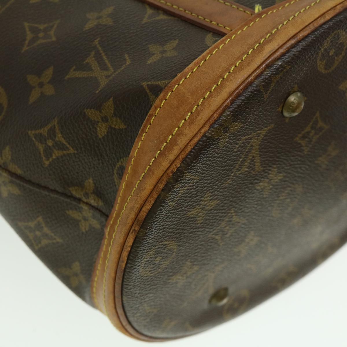 LOUIS VUITTON Monogram Bucket GM Shoulder Bag Vintage M42236 LV Auth tp319