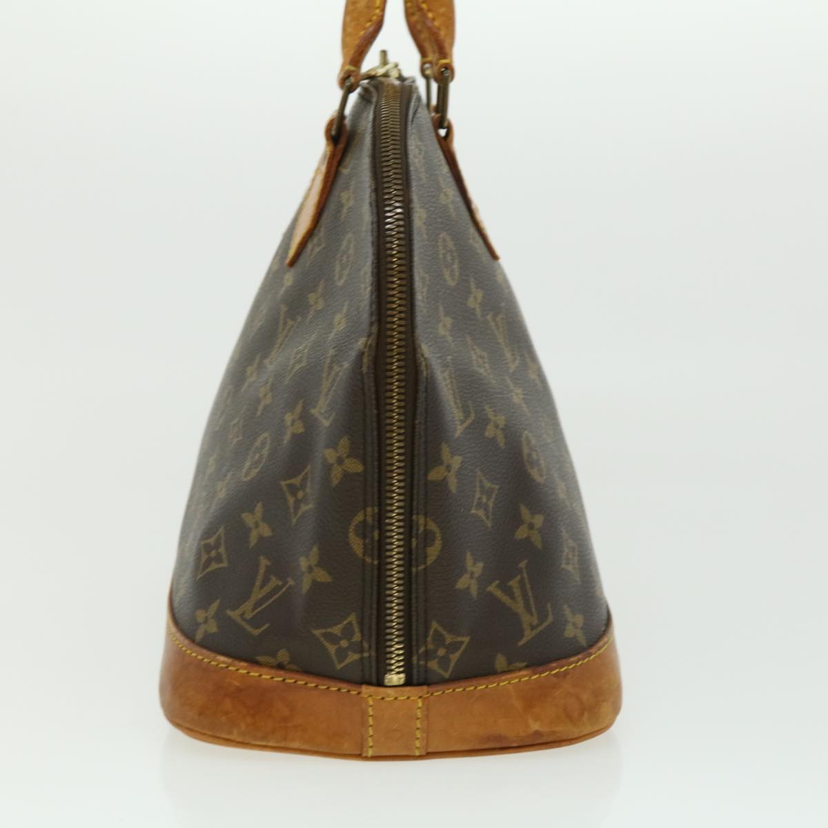 LOUIS VUITTON Monogram Alma Hand Bag M51130 LV Auth tp327