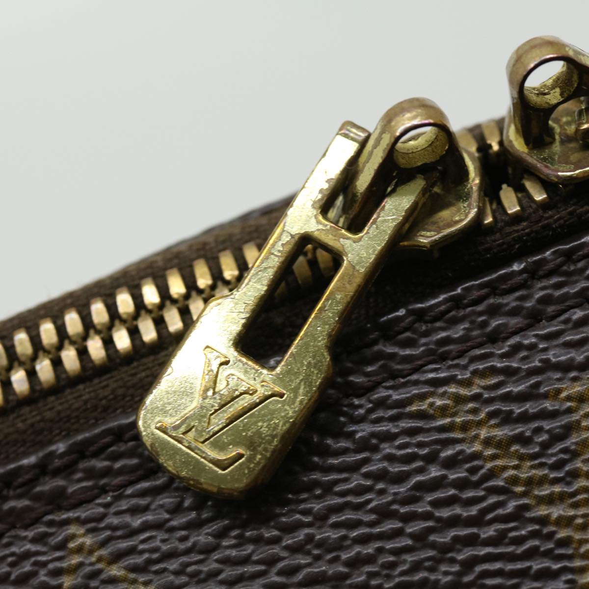 LOUIS VUITTON Monogram Alma Hand Bag M51130 LV Auth tp328