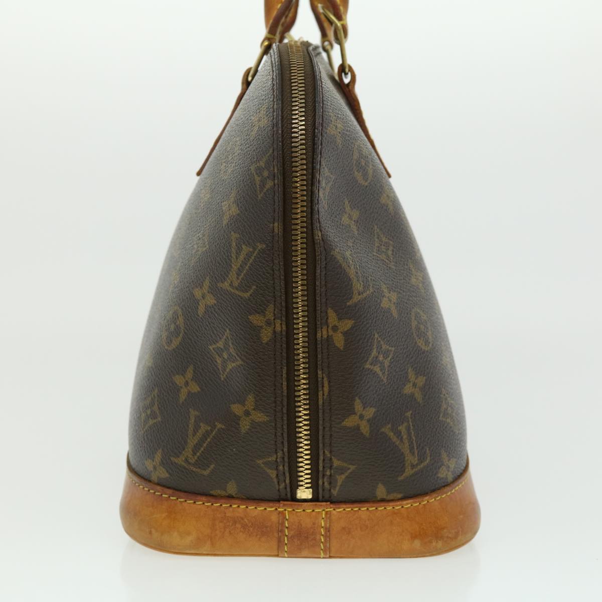 LOUIS VUITTON Monogram Alma Hand Bag M51130 LV Auth tp328