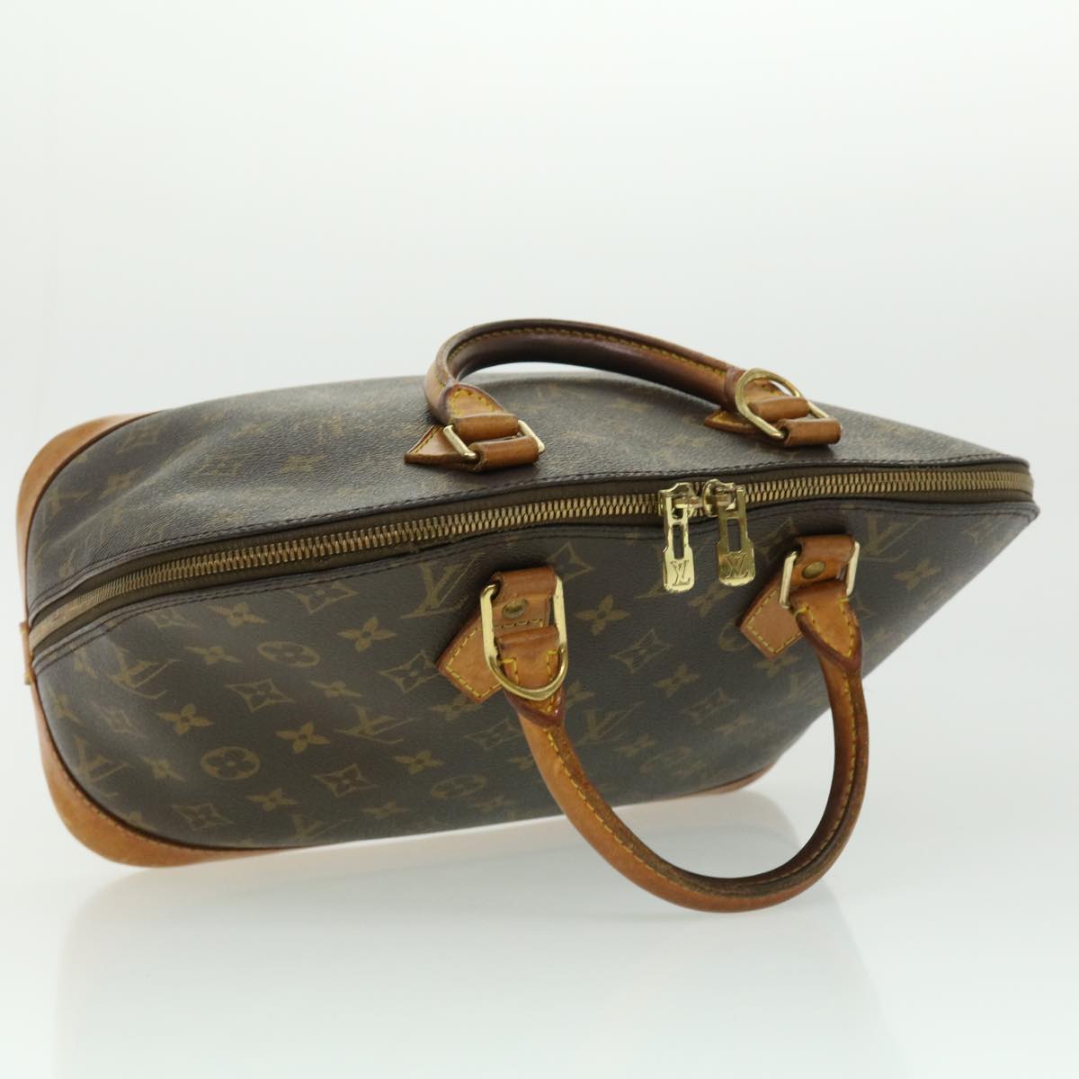 LOUIS VUITTON Monogram Alma Hand Bag M51130 LV Auth tp328