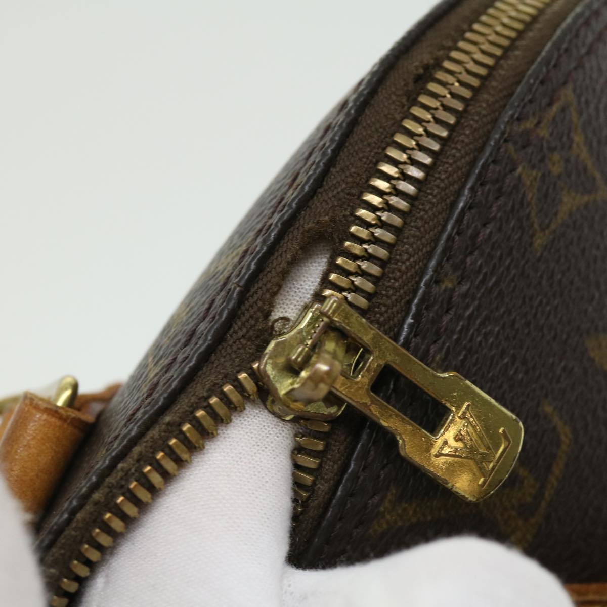 LOUIS VUITTON Monogram Alma Hand Bag M51130 LV Auth tp328