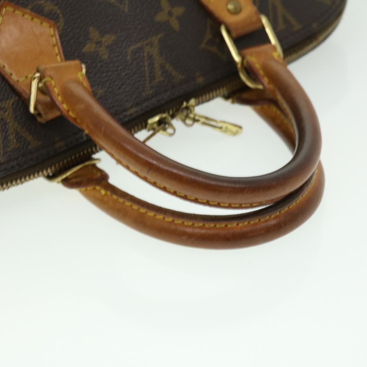 LOUIS VUITTON Monogram Alma Hand Bag M51130 LV Auth tp328