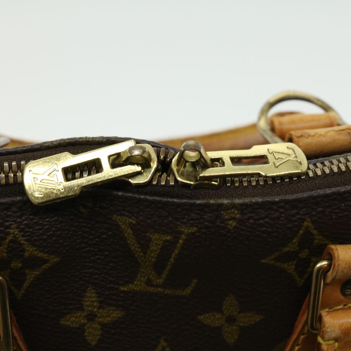 LOUIS VUITTON Monogram Alma Hand Bag M51130 LV Auth tp329