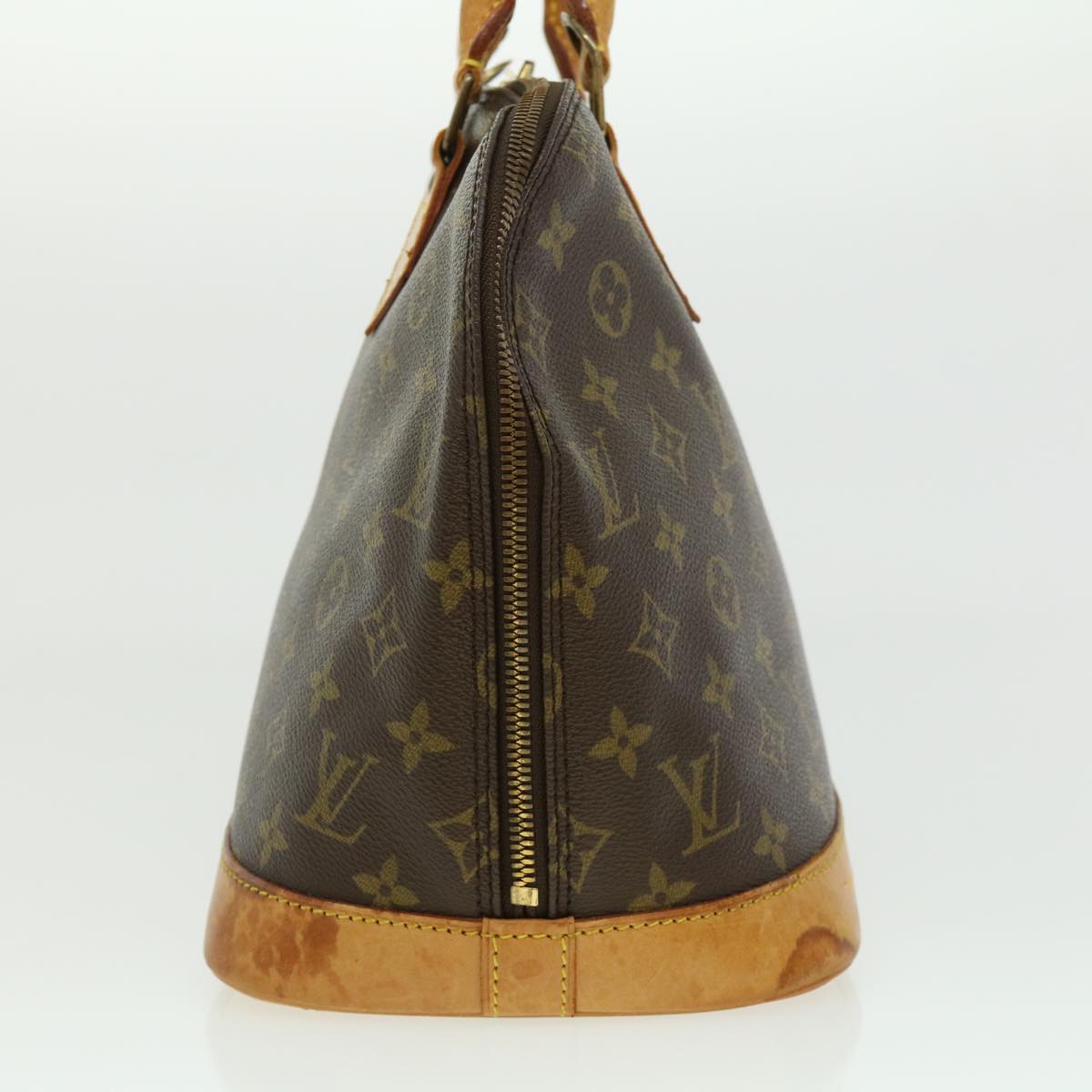 LOUIS VUITTON Monogram Alma Hand Bag M51130 LV Auth tp329