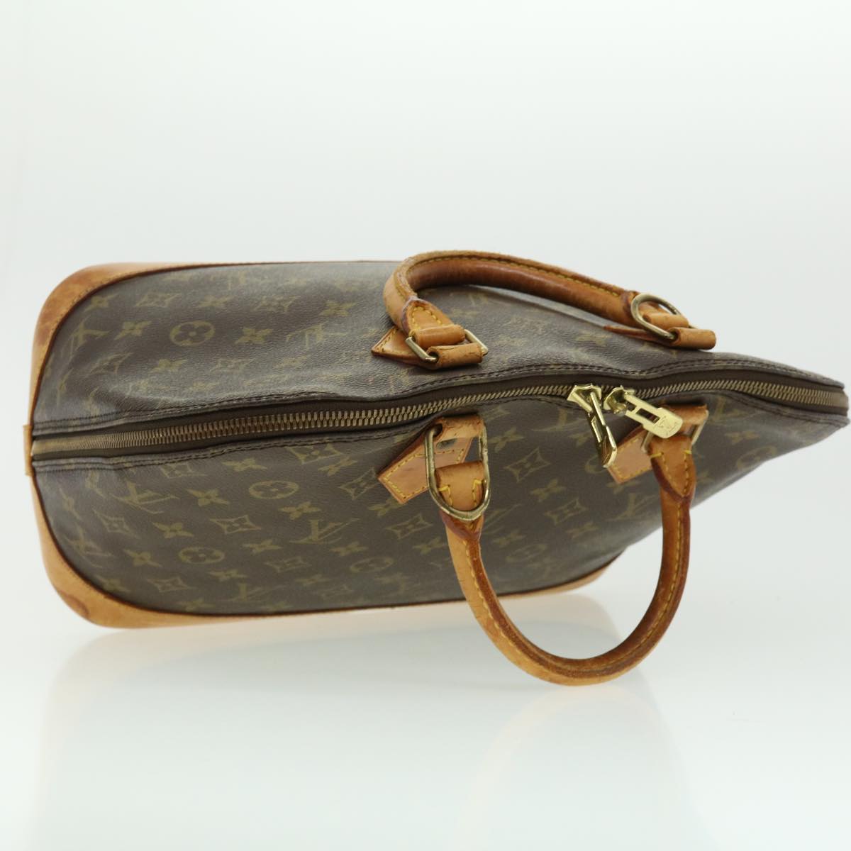 LOUIS VUITTON Monogram Alma Hand Bag M51130 LV Auth tp329