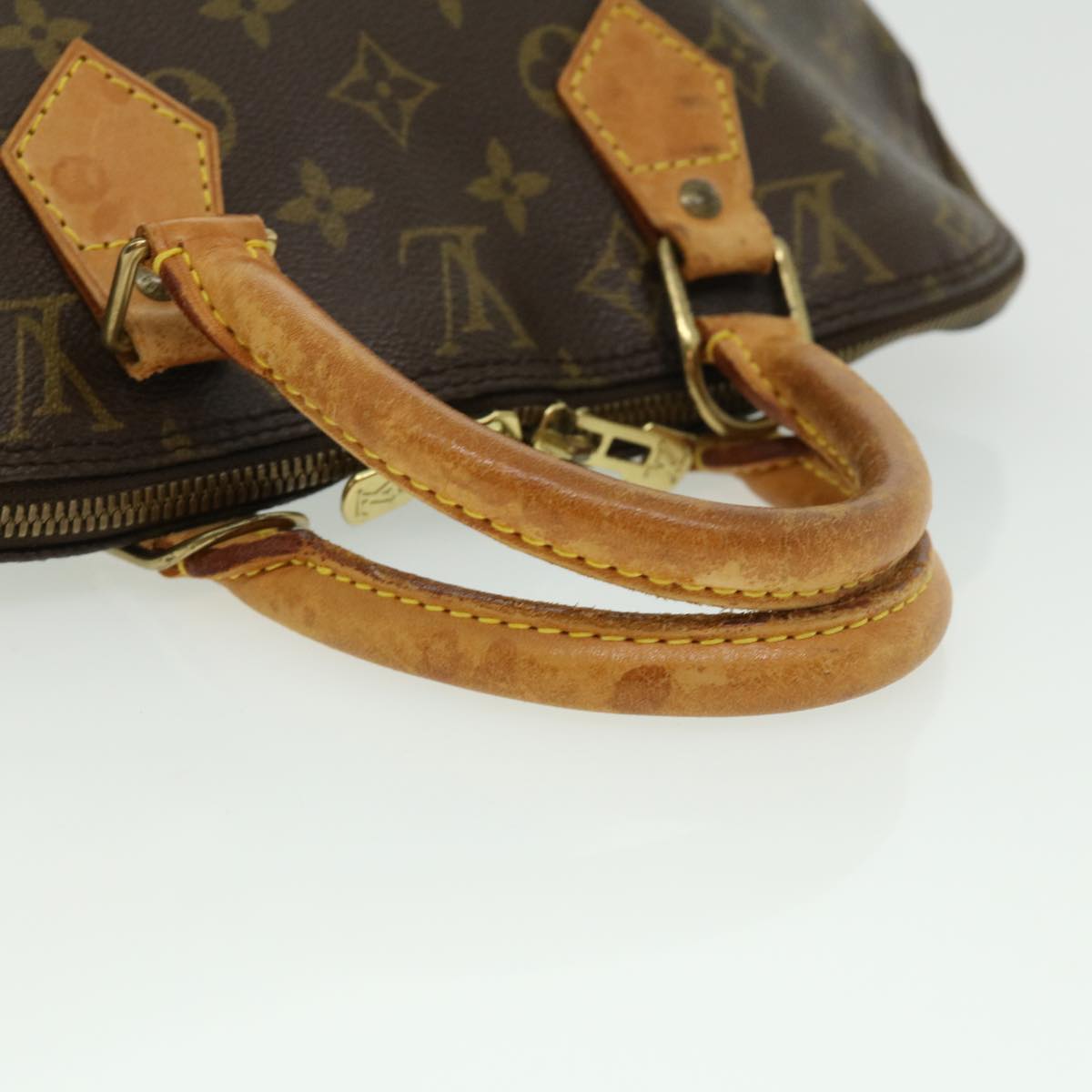 LOUIS VUITTON Monogram Alma Hand Bag M51130 LV Auth tp329