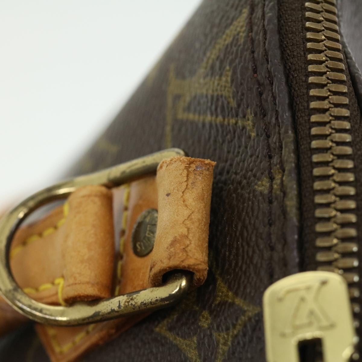 LOUIS VUITTON Monogram Alma Hand Bag M51130 LV Auth tp329