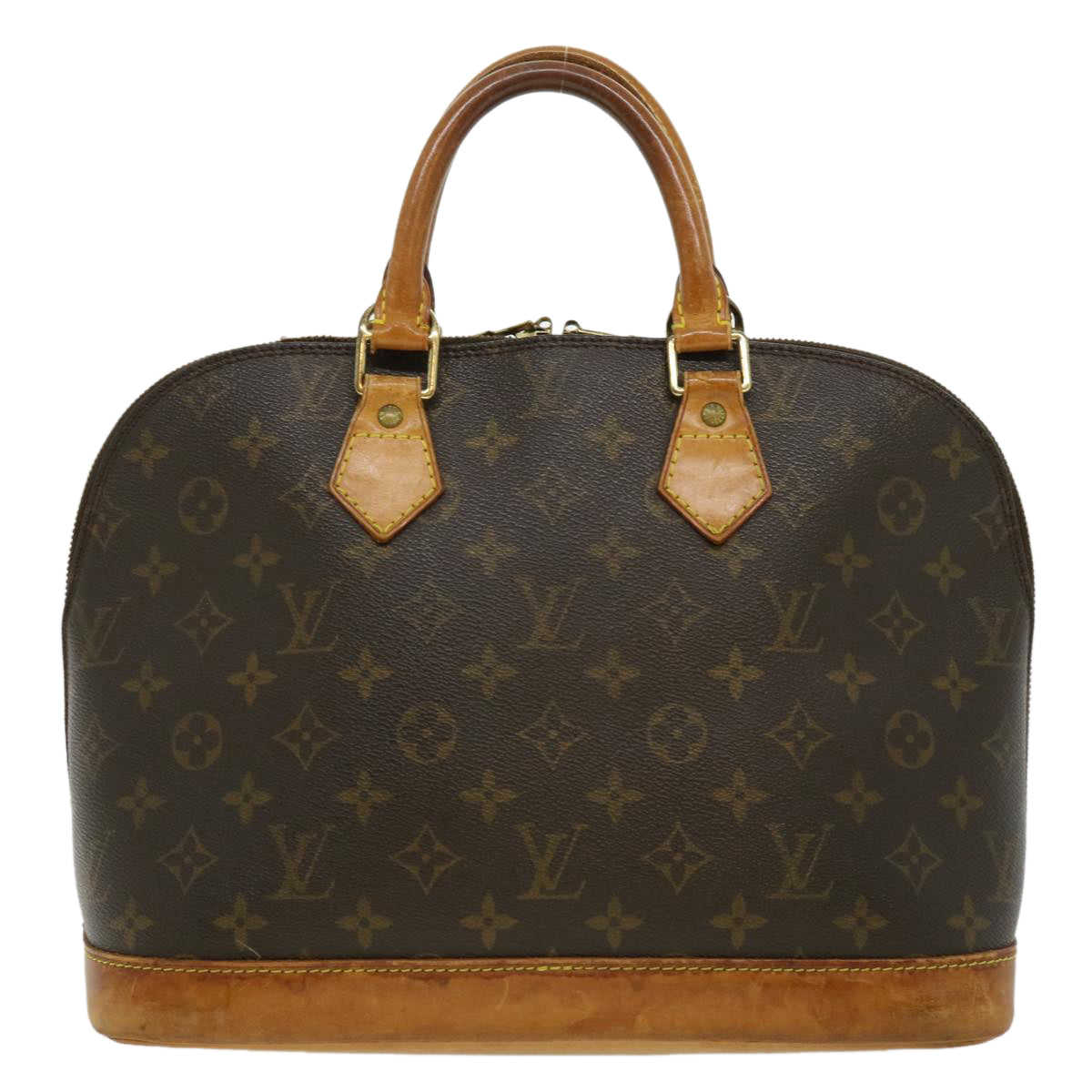 LOUIS VUITTON Monogram Alma Hand Bag M51130 LV Auth tp330