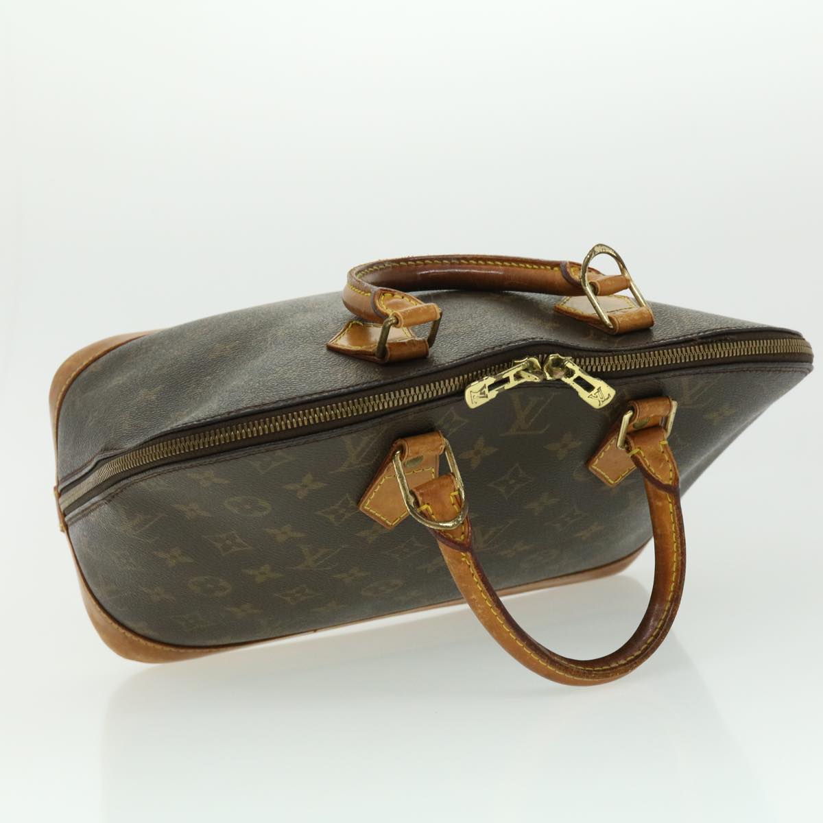 LOUIS VUITTON Monogram Alma Hand Bag M51130 LV Auth tp330