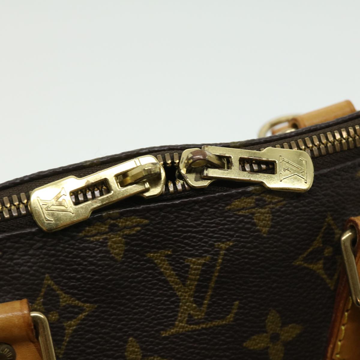 LOUIS VUITTON Monogram Alma Hand Bag M51130 LV Auth tp332