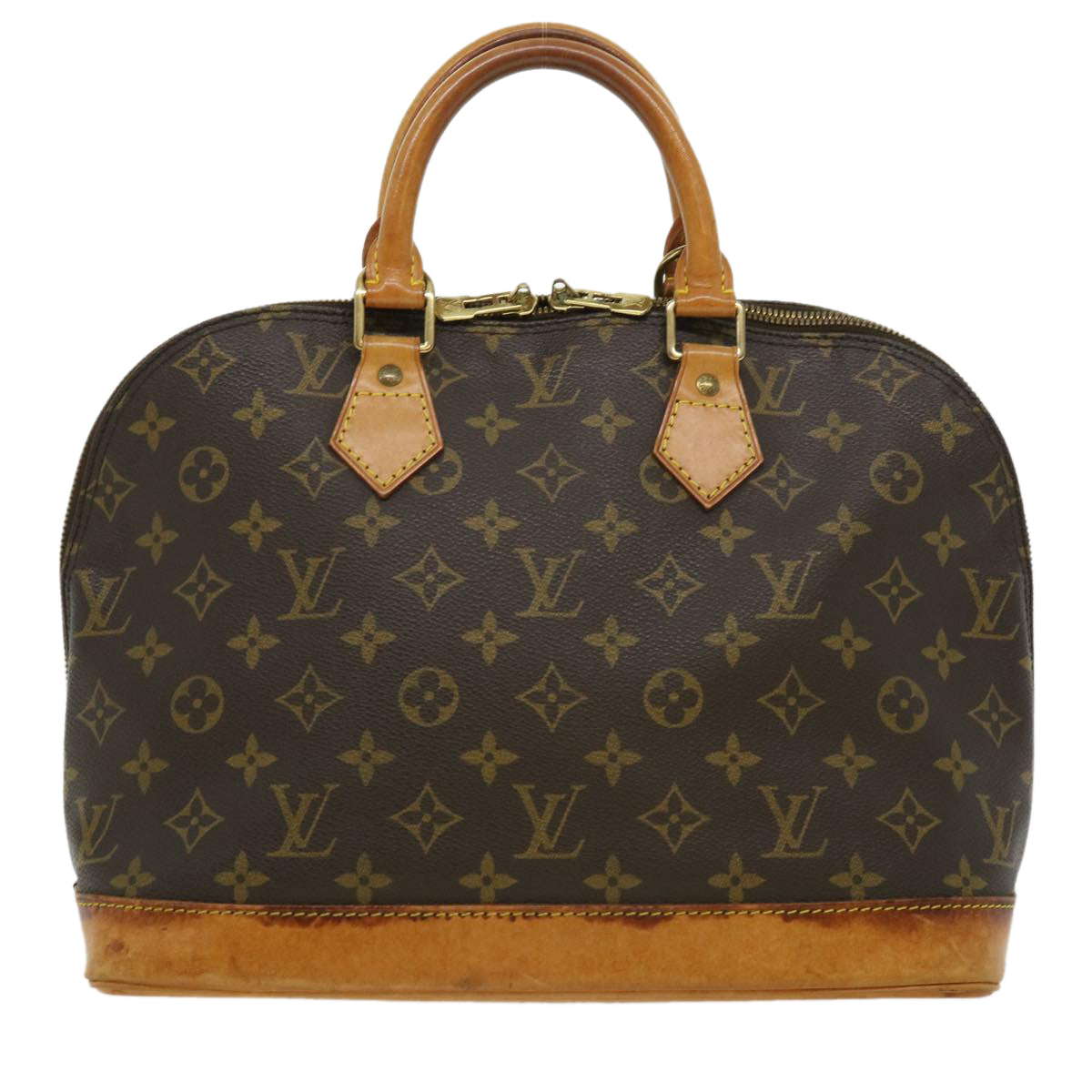 LOUIS VUITTON Monogram Alma Hand Bag M51130 LV Auth tp332