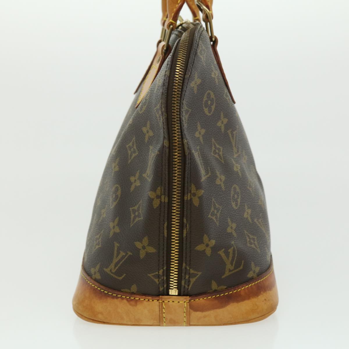 LOUIS VUITTON Monogram Alma Hand Bag M51130 LV Auth tp332