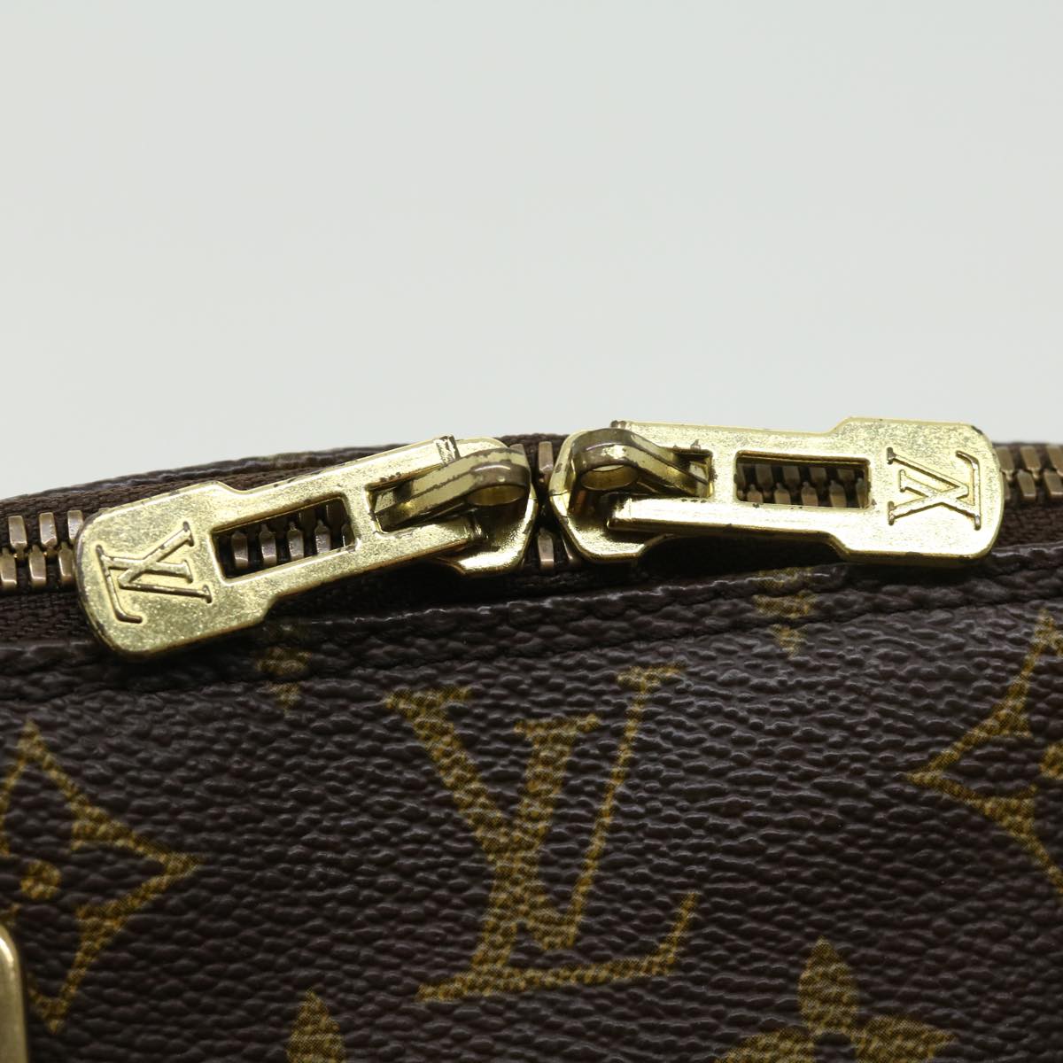 LOUIS VUITTON Monogram Alma Hand Bag M51130 LV Auth tp334