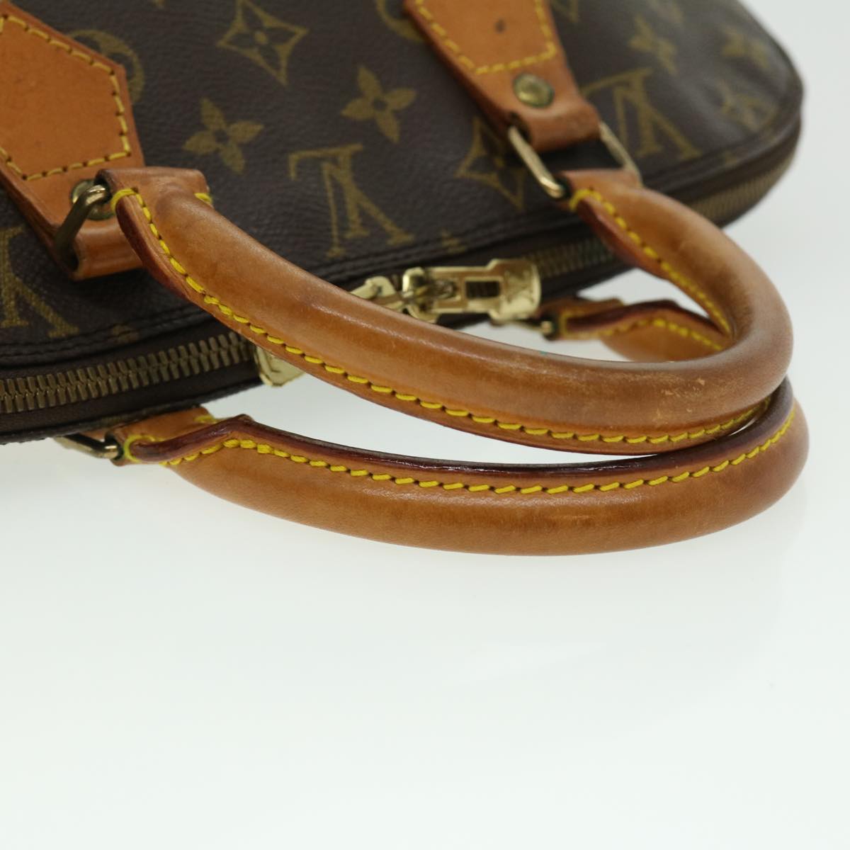 LOUIS VUITTON Monogram Alma Hand Bag M51130 LV Auth tp334