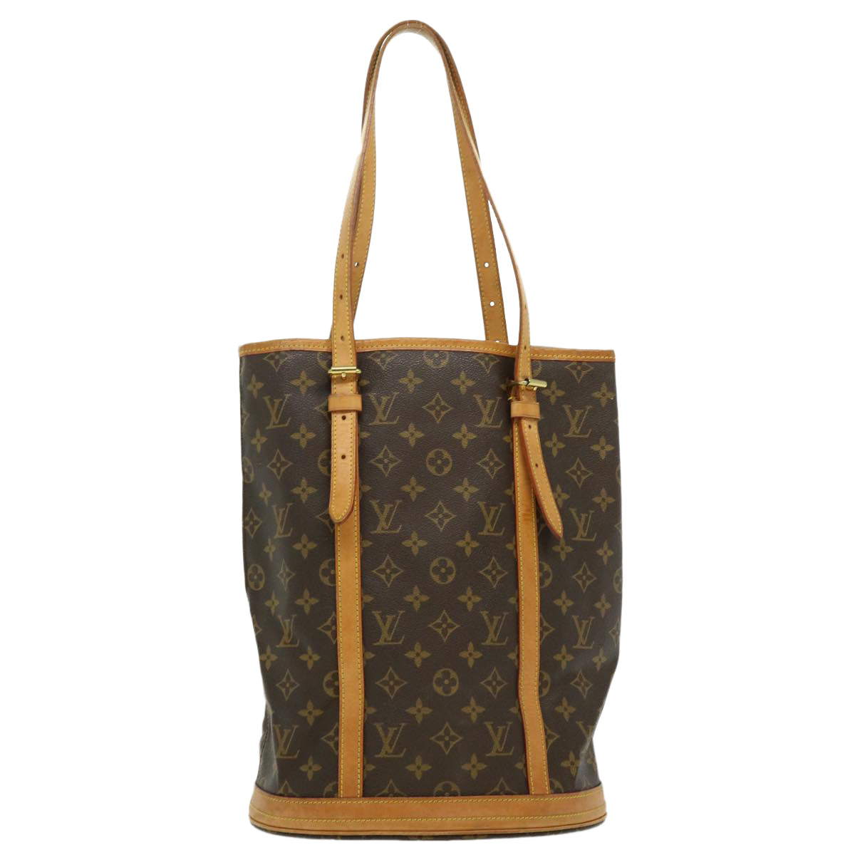 LOUIS VUITTON Monogram Bucket GM Shoulder Bag M42236 LV Auth tp337