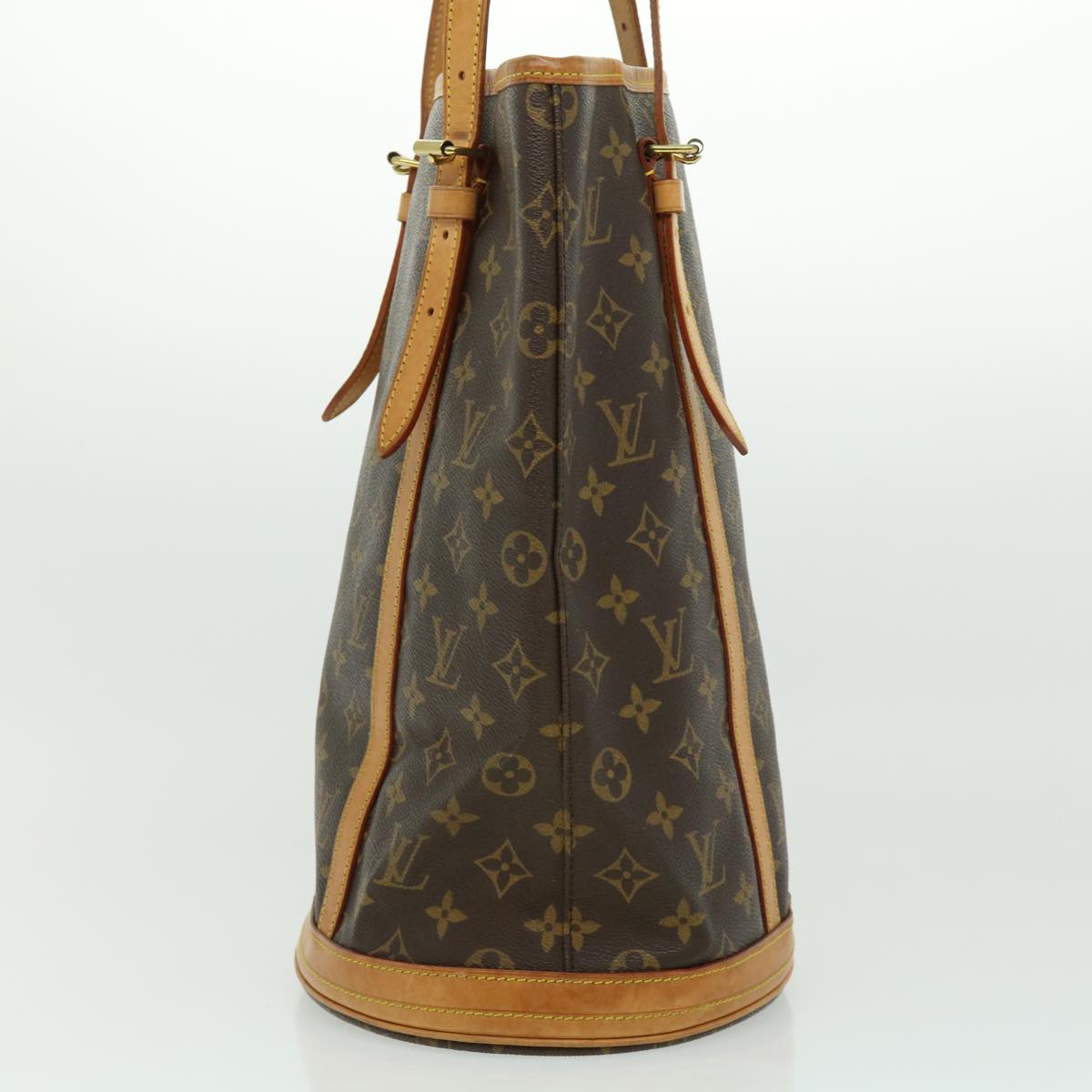 LOUIS VUITTON Monogram Bucket GM Shoulder Bag M42236 LV Auth tp337