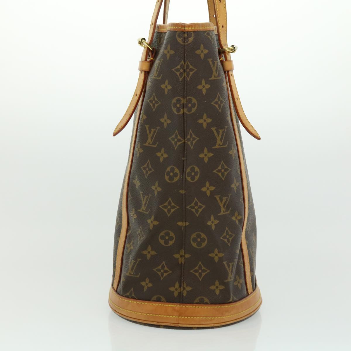 LOUIS VUITTON Monogram Bucket GM Shoulder Bag M42236 LV Auth tp337