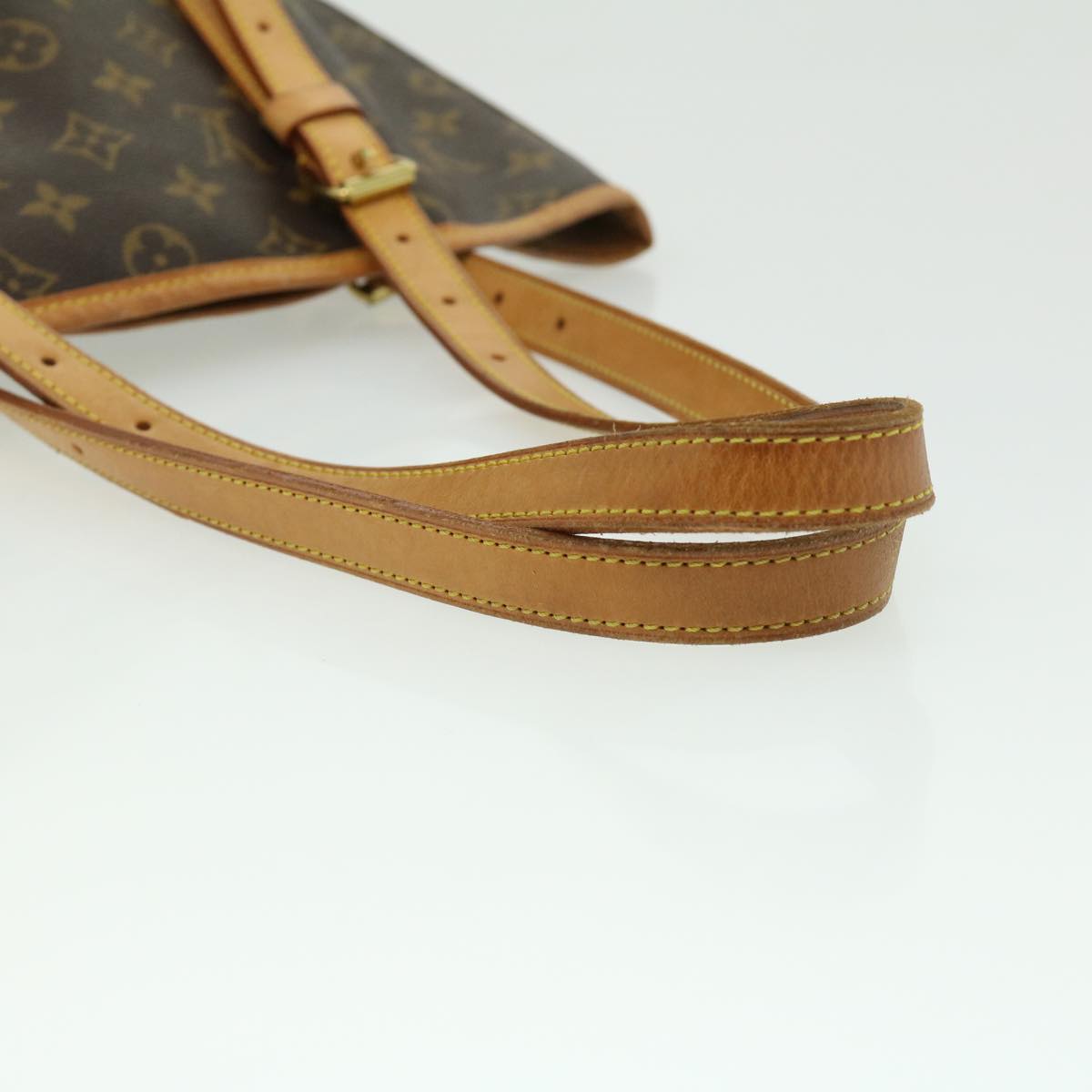 LOUIS VUITTON Monogram Bucket GM Shoulder Bag M42236 LV Auth tp337