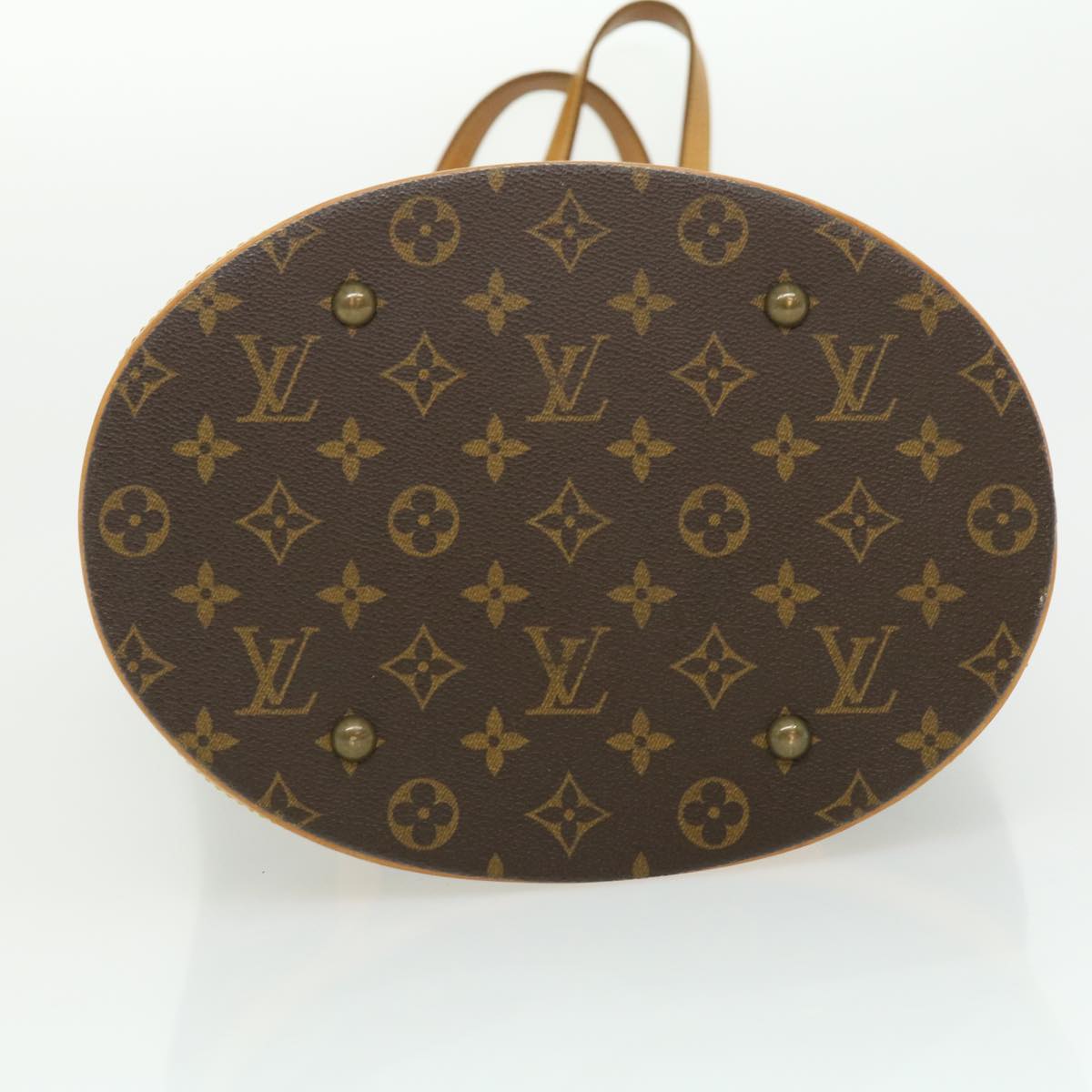 LOUIS VUITTON Monogram Bucket GM Shoulder Bag M42236 LV Auth tp337