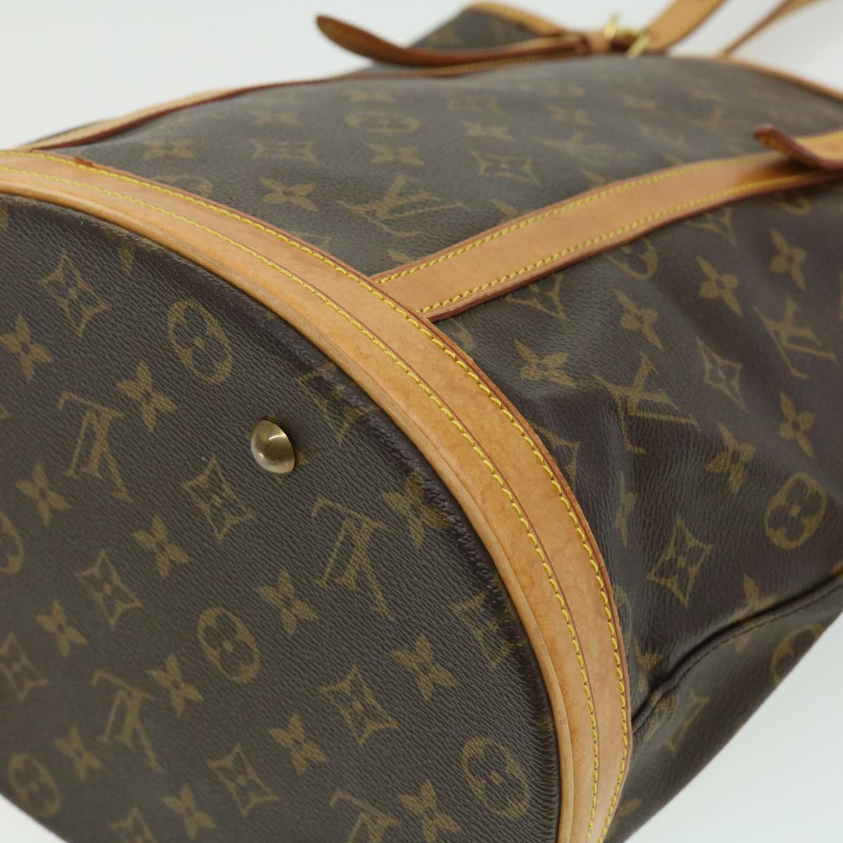 LOUIS VUITTON Monogram Bucket GM Shoulder Bag M42236 LV Auth tp339