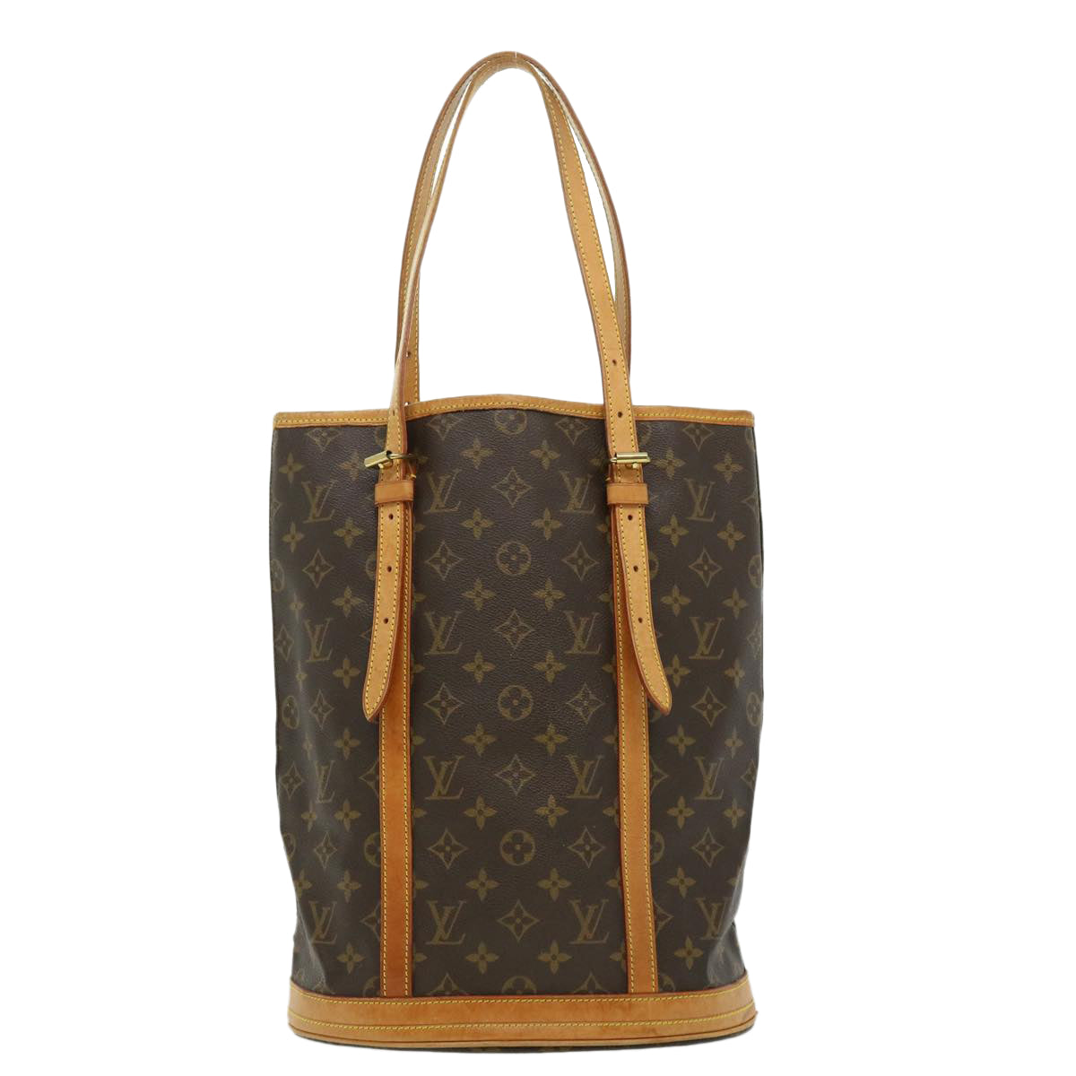 LOUIS VUITTON Monogram Bucket GM Shoulder Bag M42236 LV Auth tp339