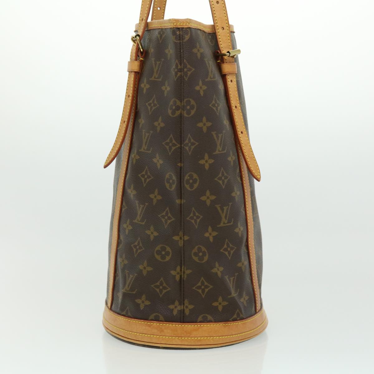 LOUIS VUITTON Monogram Bucket GM Shoulder Bag M42236 LV Auth tp339