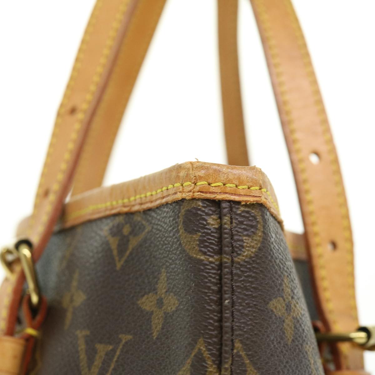 LOUIS VUITTON Monogram Bucket GM Shoulder Bag M42236 LV Auth tp339