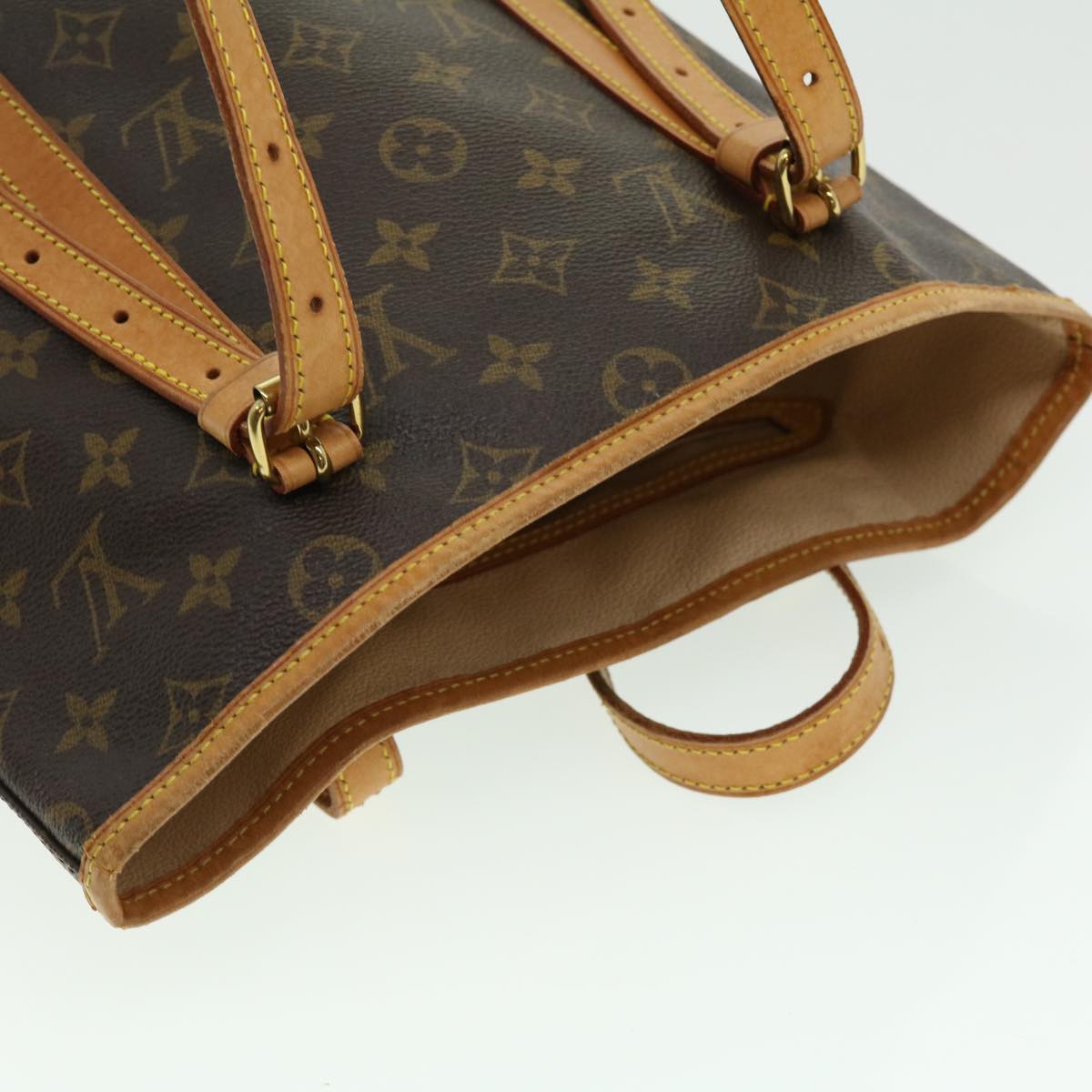 LOUIS VUITTON Monogram Bucket GM Shoulder Bag M42236 LV Auth tp339