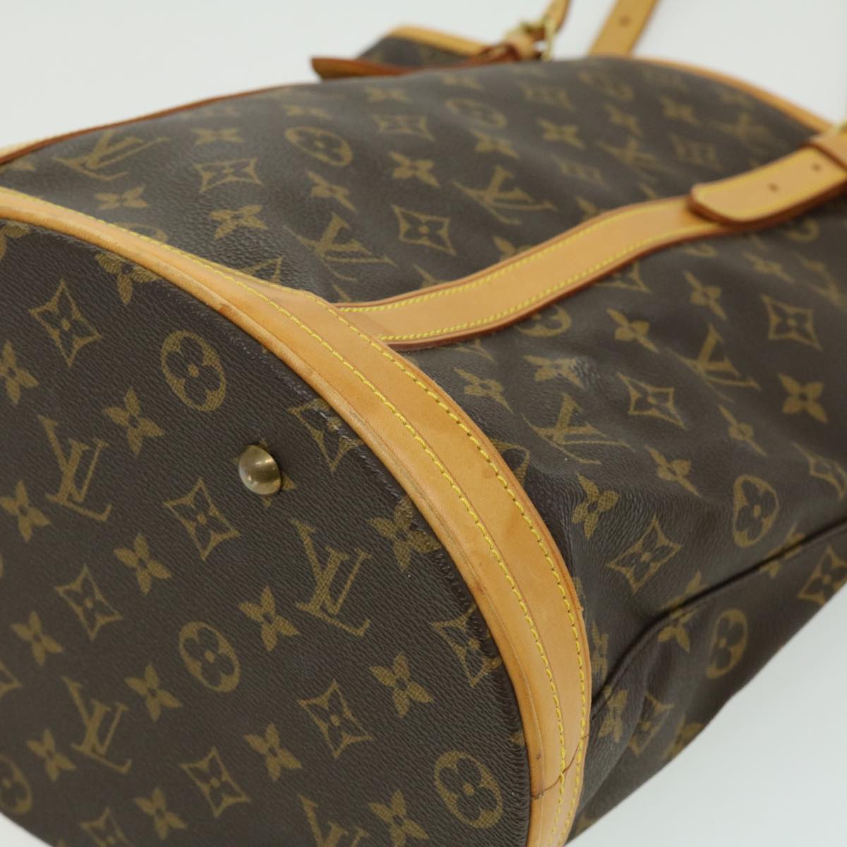 LOUIS VUITTON Monogram Bucket GM Shoulder Bag M42236 LV Auth tp341