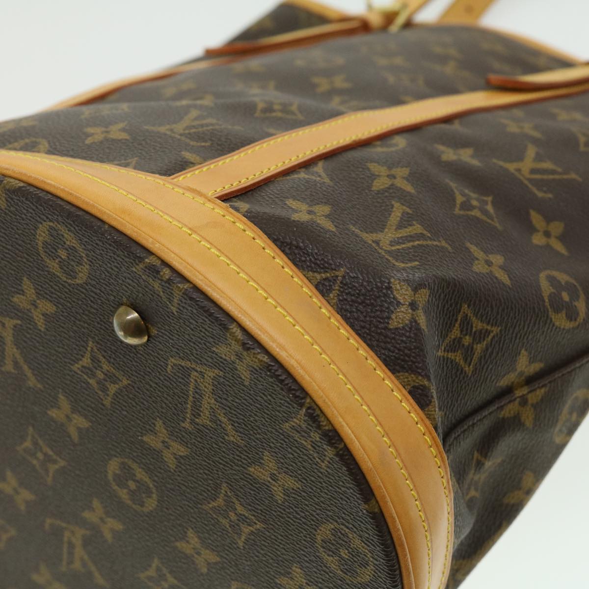 LOUIS VUITTON Monogram Bucket GM Shoulder Bag M42236 LV Auth tp341