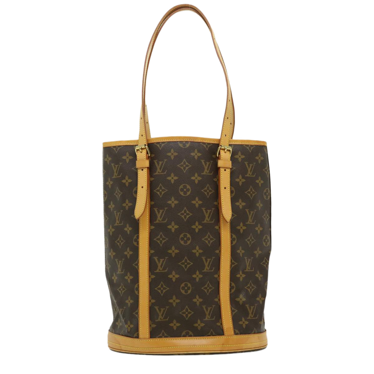 LOUIS VUITTON Monogram Bucket GM Shoulder Bag M42236 LV Auth tp341