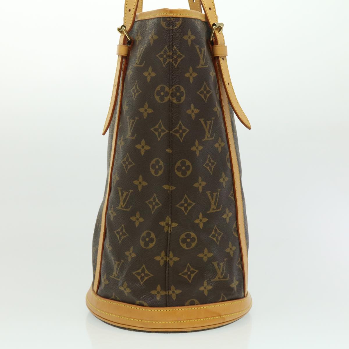 LOUIS VUITTON Monogram Bucket GM Shoulder Bag M42236 LV Auth tp341