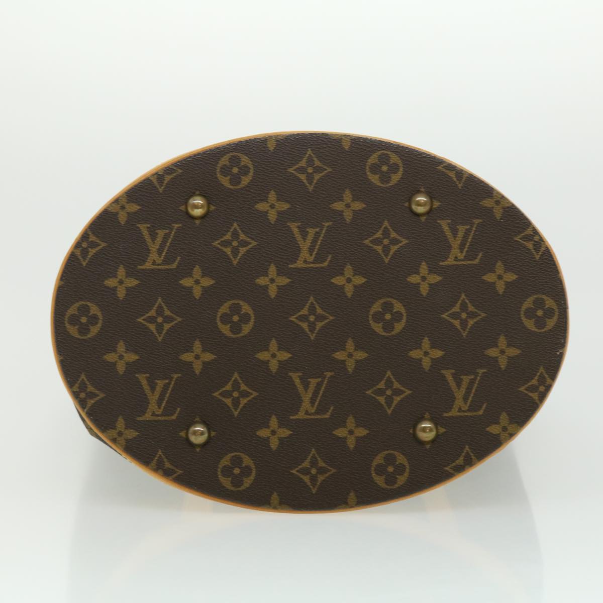 LOUIS VUITTON Monogram Bucket GM Shoulder Bag M42236 LV Auth tp341