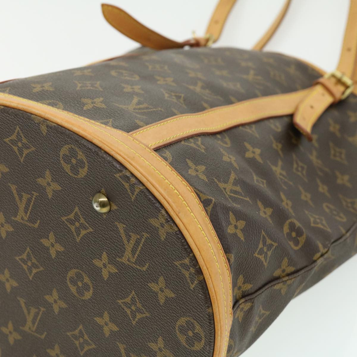 LOUIS VUITTON Monogram Bucket GM Shoulder Bag M42236 LV Auth tp345