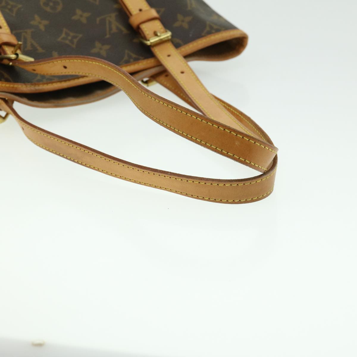 LOUIS VUITTON Monogram Bucket GM Shoulder Bag M42236 LV Auth tp345