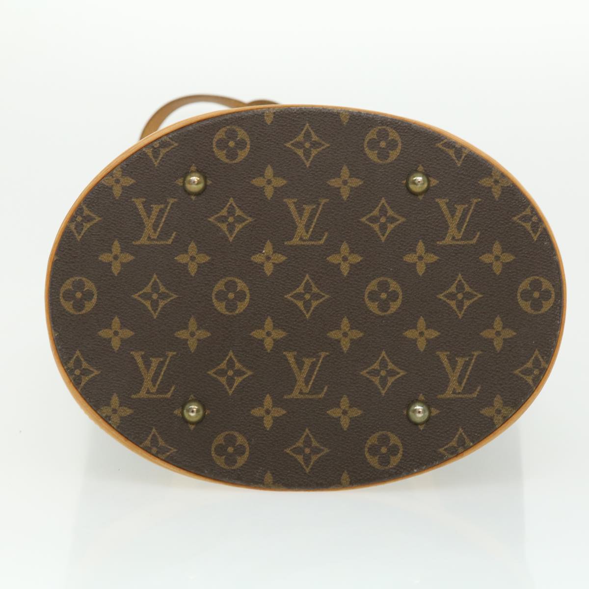 LOUIS VUITTON Monogram Bucket GM Shoulder Bag M42236 LV Auth tp345