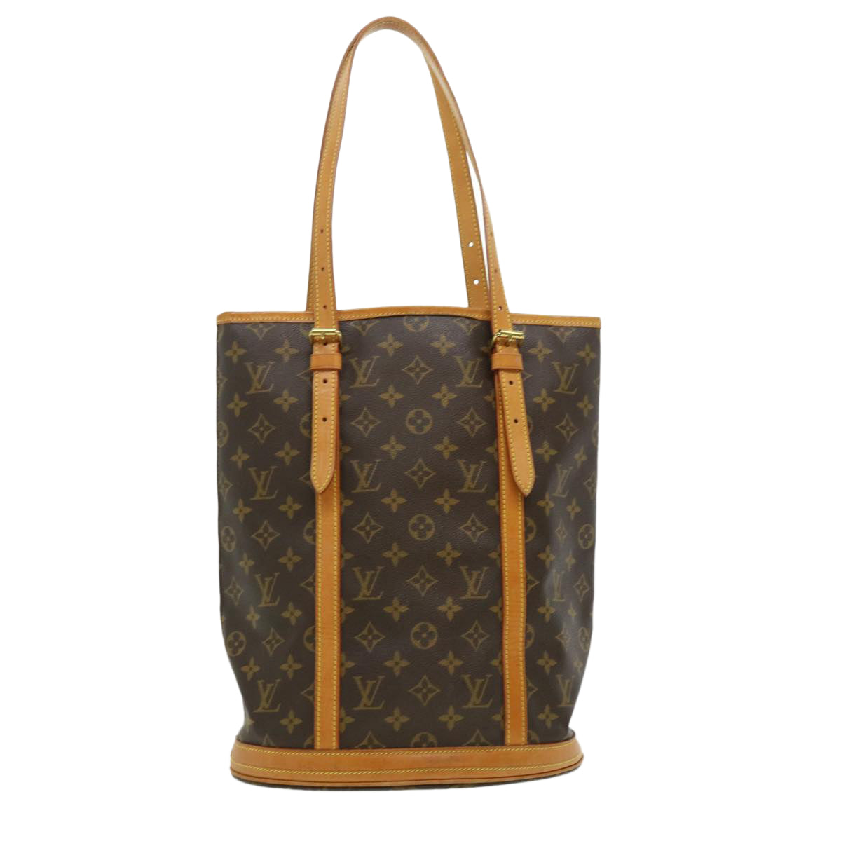 LOUIS VUITTON Monogram Bucket GM Shoulder Bag M42236 LV Auth tp347