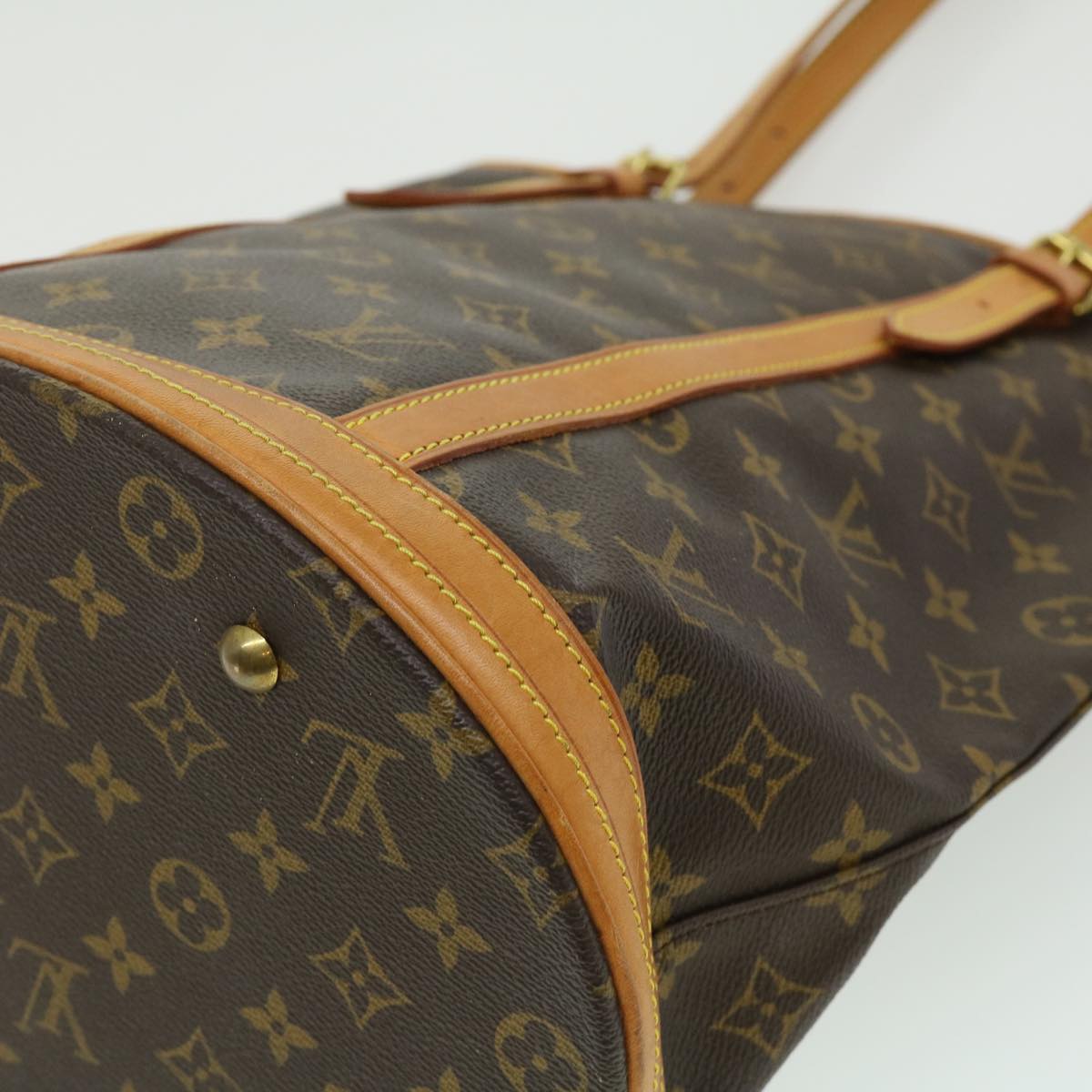 LOUIS VUITTON Monogram Bucket GM Shoulder Bag M42236 LV Auth tp347