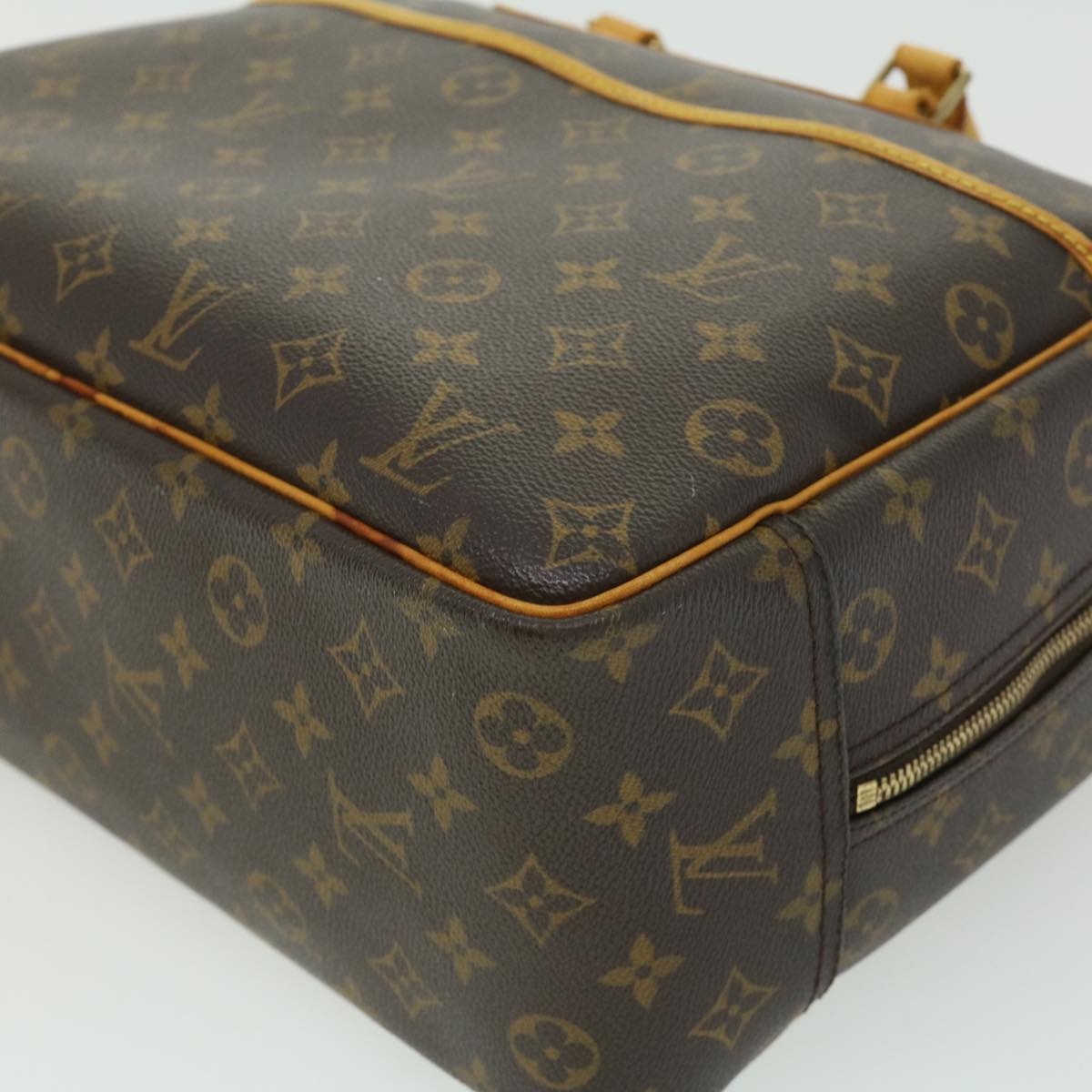 LOUIS VUITTON Monogram Deauville Hand Bag M47270 LV Auth tp349