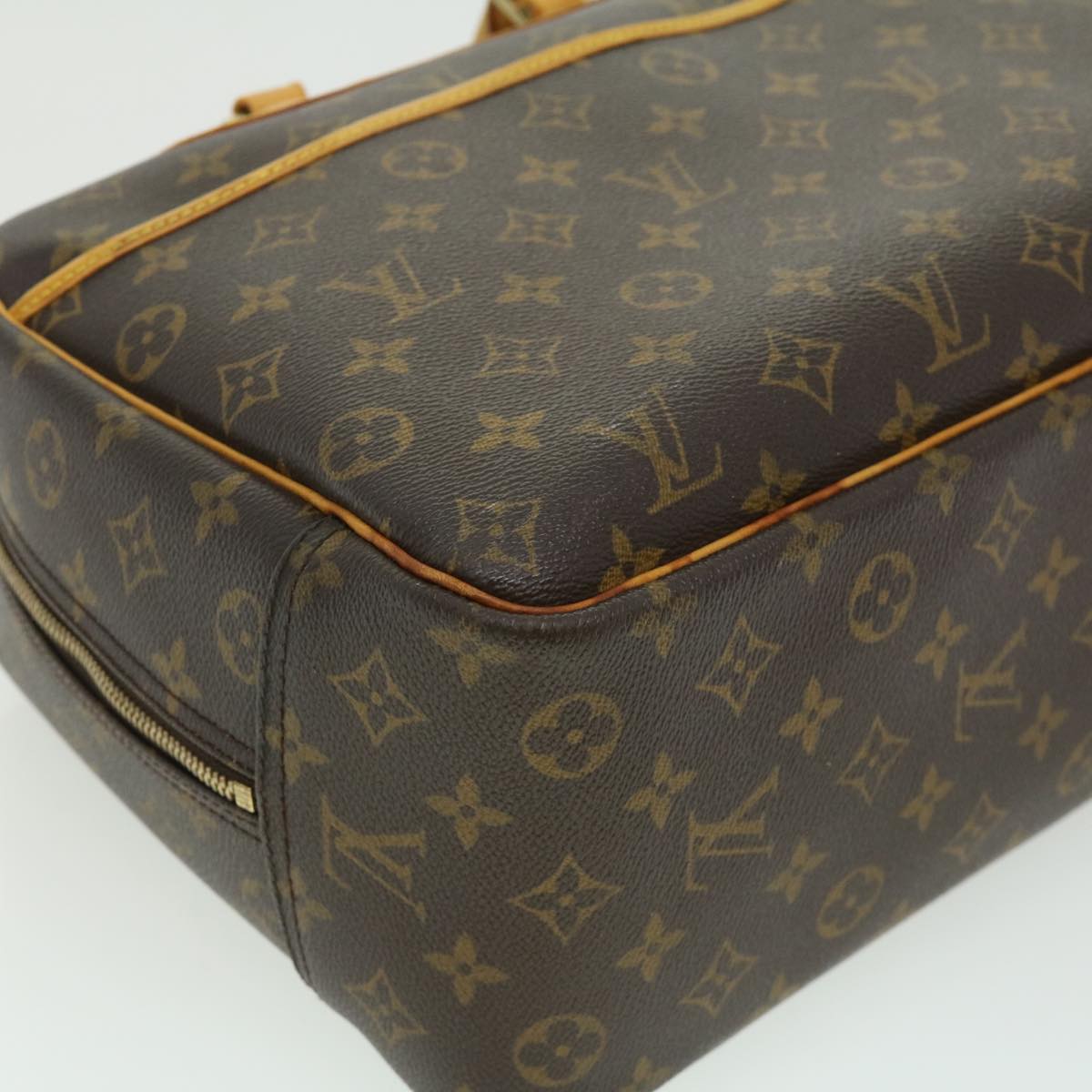 LOUIS VUITTON Monogram Deauville Hand Bag M47270 LV Auth tp349