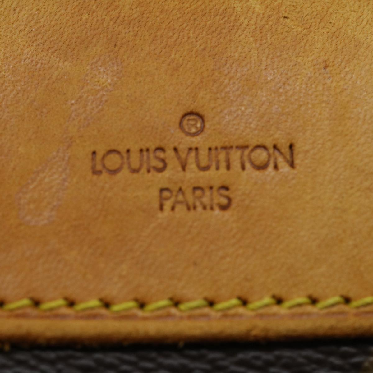 LOUIS VUITTON Monogram Deauville Hand Bag M47270 LV Auth tp349