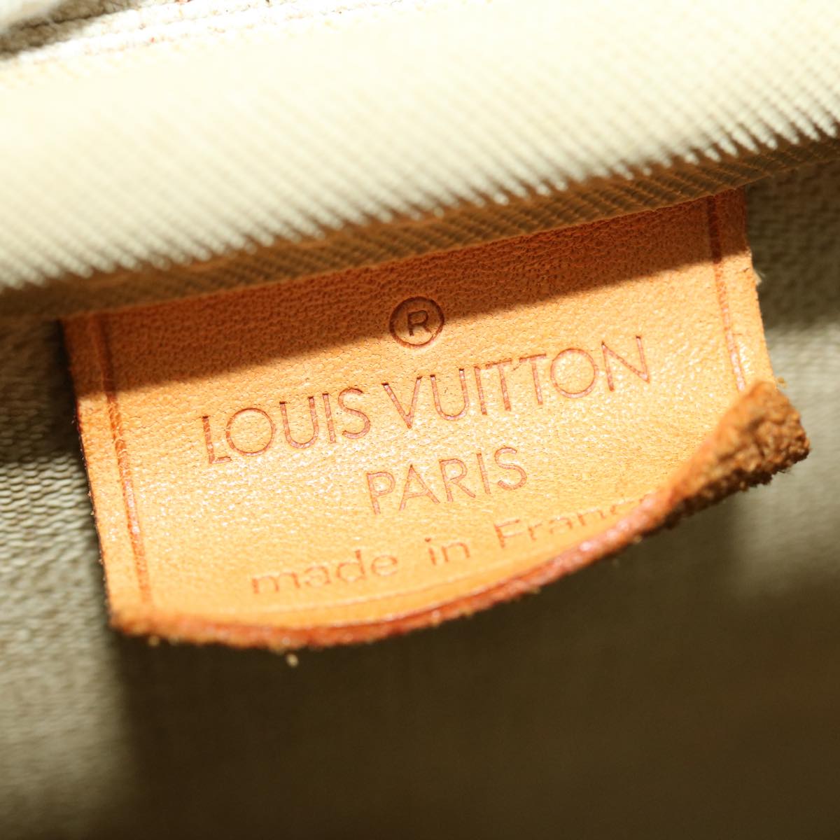 LOUIS VUITTON Monogram Deauville Hand Bag M47270 LV Auth tp349