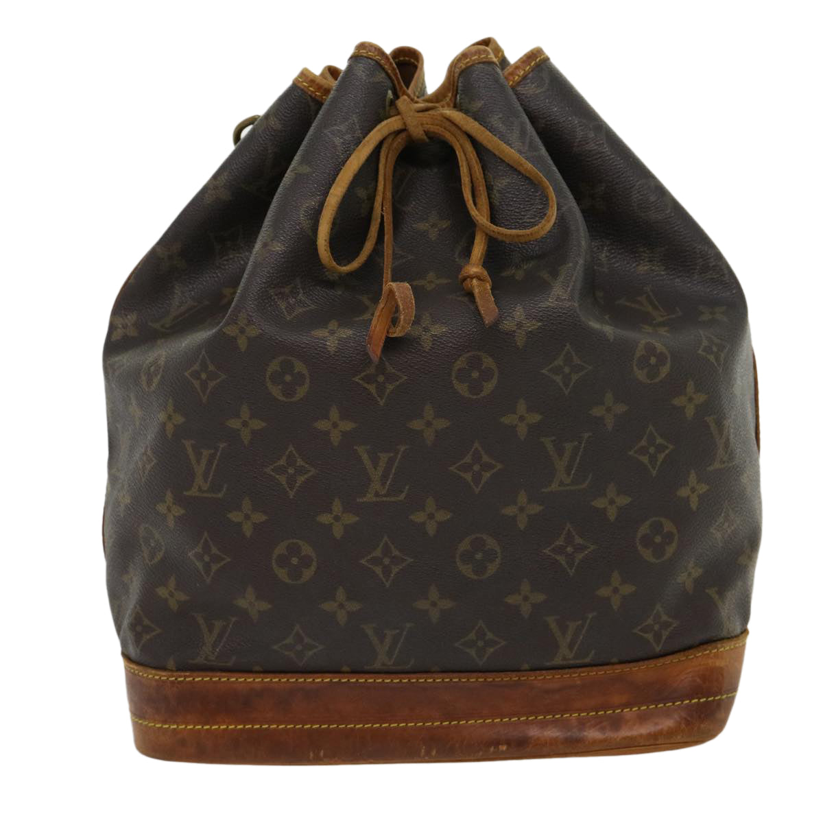 LOUIS VUITTON Monogram Noe Shoulder Bag M42224 LV Auth tp406