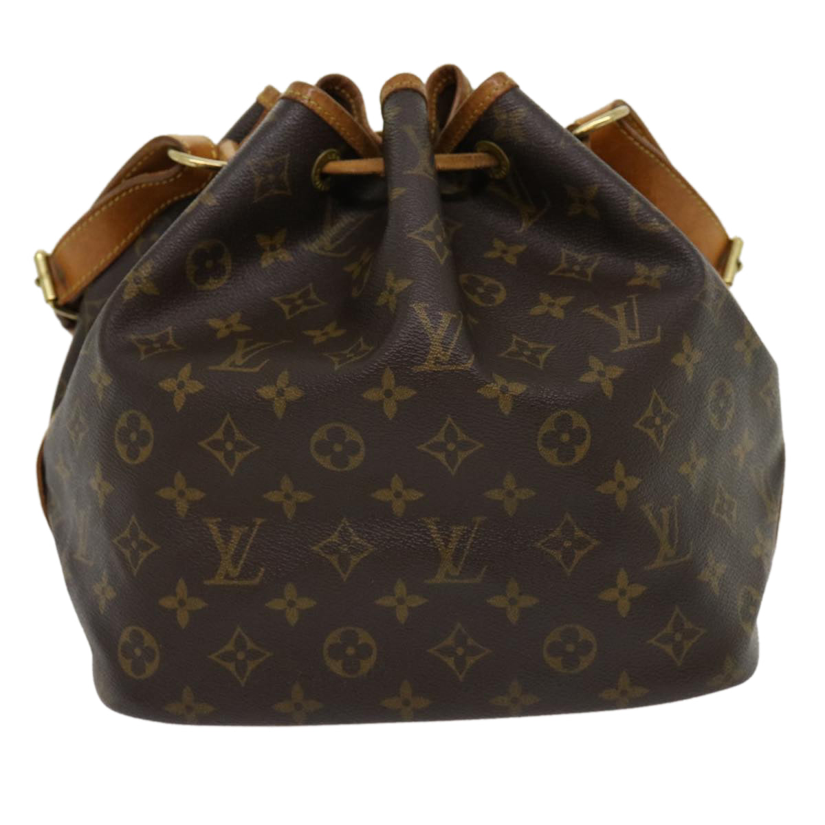 LOUIS VUITTON Monogram Petit Noe Shoulder Bag M42226 LV Auth tp414