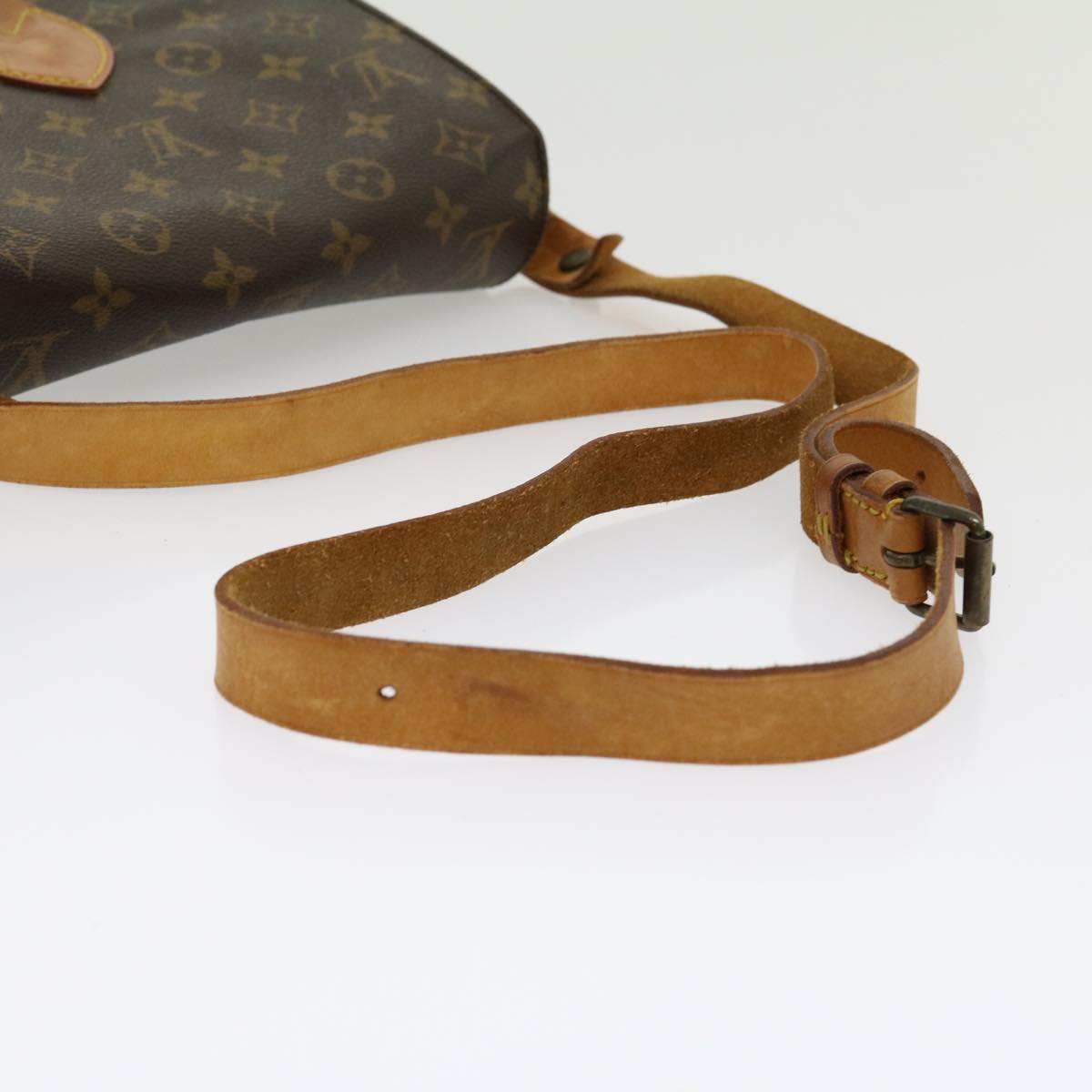 LOUIS VUITTON Monogram Cartouchiere MM Shoulder Bag M51253 LV Auth tp419