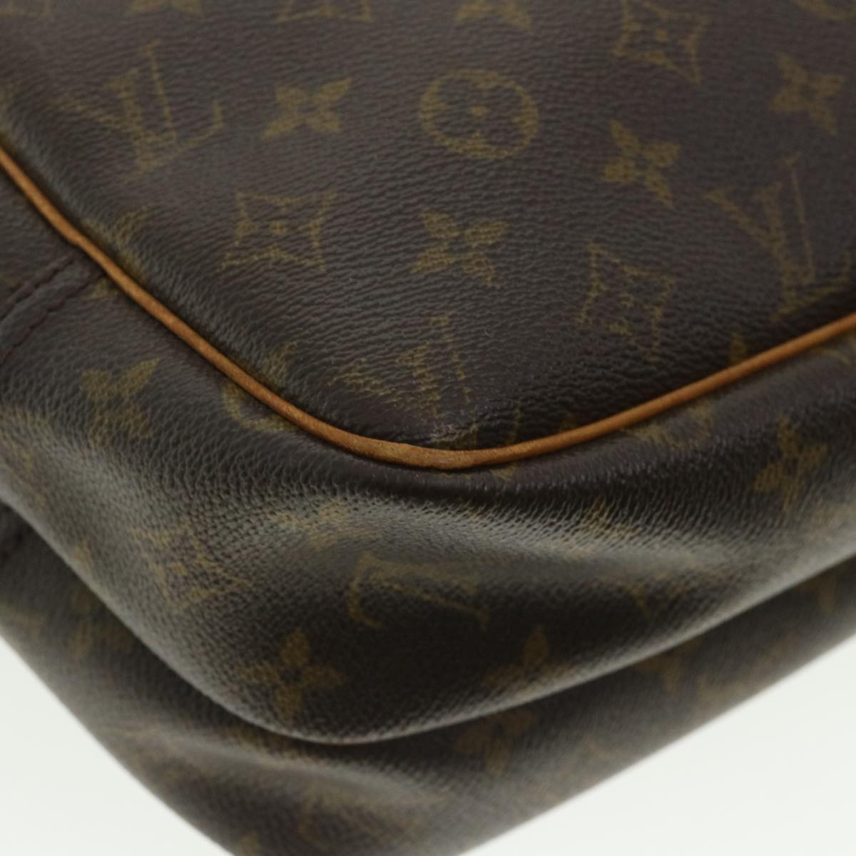 LOUIS VUITTON Monogram Reporter PM Shoulder Bag M45254 LV Auth tp447