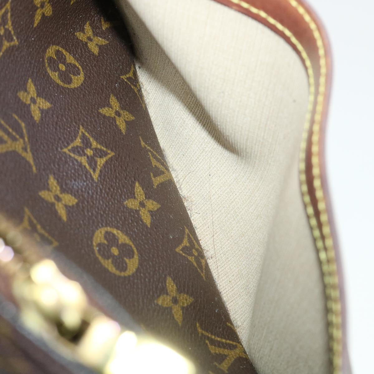 LOUIS VUITTON Monogram Reporter PM Shoulder Bag M45254 LV Auth tp447