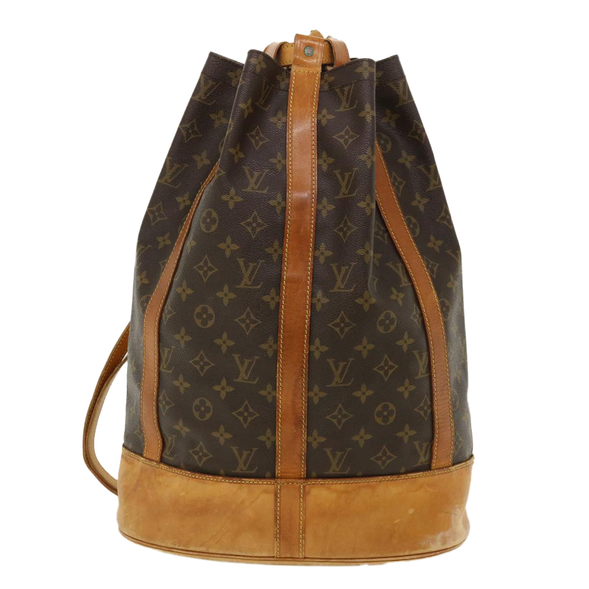 LOUIS VUITTON Monogram Randonnee GM Shoulder Bag M42244 LV Auth tp448